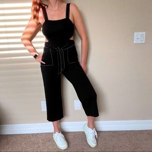 Bershka Black Jumpsuit, size US M